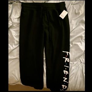 Black FRIENDS Women's Pants